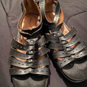 BareTraps Gladiator Sandals- Black